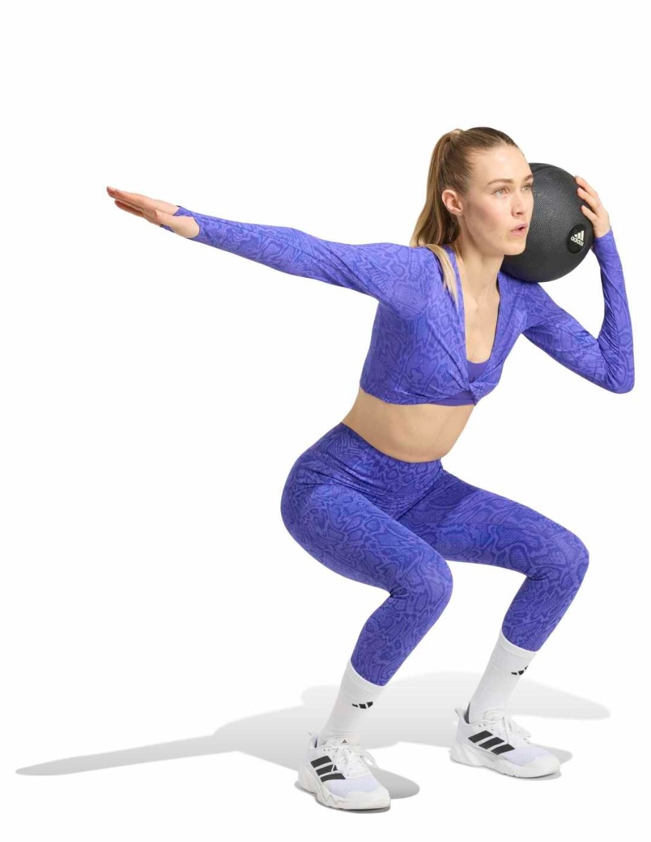 Malla adidas opt power aop l para mujer